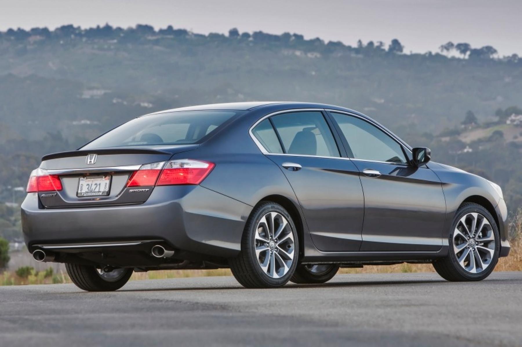 2014 Charcoal /Graphite Honda Accord Sport Sedan CVT (1HGCR2F54EA) with an 2.4L L4 DOHC 16V engine, Continuously Variable Transmission transmission, located at 3160 South Valley View Blvd, Las Vegas, NV, 89146, (888) 750-6845, 36.132458, -115.190247 - The 2014 Honda Accord earns top honors in the midsize sedan class with its mix of excellent packaging, superb fuel economy and rewarding performance. vehicle overview After last year's complete redesign, which resulted in a slimmer, more fuel-efficient Honda Accord with a higher-end cabin ambien - Photo #10