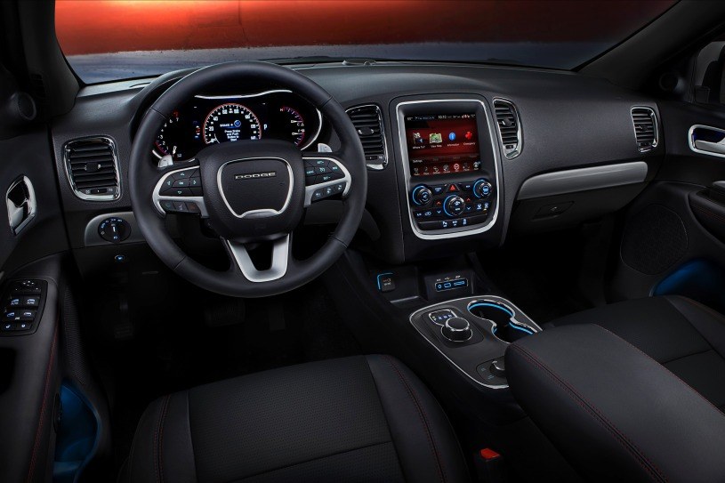 2014 Burgundy /Tan Dodge Durango Limited AWD (1C4RDJDGXEC) with an 3.6L V6 DOHC 24V engine, 8-Speed Automatic transmission, located at 1313 Las Vegas Blvd, North Port, FL, 34286, (888) 750-6845, 36.002834, -115.201302 - Thanks to its welcoming interior and excellent highway manners, the 2014 Dodge Durango is a great choice for a seven-passenger SUV. vehicle overview The 2014 Dodge Durango is one of our favorite options for a six- or seven-passenger SUV. The current generation not only has the roomy seating and- Photo#26