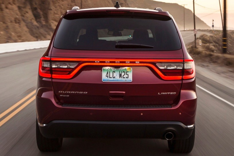 2014 Burgundy /Tan Dodge Durango Limited AWD (1C4RDJDGXEC) with an 3.6L V6 DOHC 24V engine, 8-Speed Automatic transmission, located at 1313 Las Vegas Blvd, North Port, FL, 34286, (888) 750-6845, 36.002834, -115.201302 - Thanks to its welcoming interior and excellent highway manners, the 2014 Dodge Durango is a great choice for a seven-passenger SUV. vehicle overview The 2014 Dodge Durango is one of our favorite options for a six- or seven-passenger SUV. The current generation not only has the roomy seating and- Photo#3