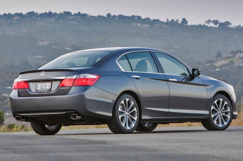 2014 Charcoal /Graphite Honda Accord Sport Sedan CVT (1HGCR2F54EA) with an 2.4L L4 DOHC 16V engine, Continuously Variable Transmission transmission, located at 1313 Las Vegas Blvd, North Port, FL, 34286, (888) 750-6845, 36.002834, -115.201302 - The 2014 Honda Accord earns top honors in the midsize sedan class with its mix of excellent packaging, superb fuel economy and rewarding performance. vehicle overview After last year's complete redesign, which resulted in a slimmer, more fuel-efficient Honda Accord with a higher-end cabin ambien- Photo#10