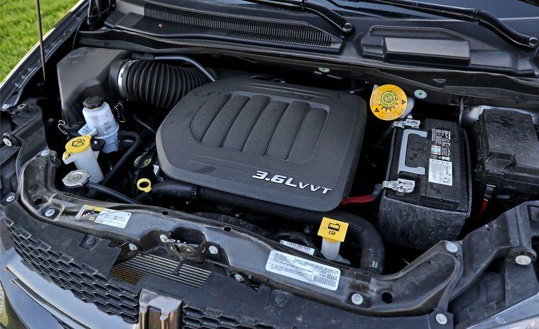 2017 Silver /Black Dodge Grand Caravan GT (2C4RDGEG0HR) with an 3.6L V6 DOHC 24V engine, 6A transmission, located at 1313 Las Vegas Blvd, North Port, FL, 34286, (888) 750-6845, 36.002834, -115.201302 - The 2017 Dodge Grand Caravan is all about transporting a bunch of people at an affordable price. This seven-passenger minivan undercuts its least expensive competitor by thousands of dollars when new. Even when loaded to the hilt with options, the price tag doesn't come close to its high-rent rivals- Photo#26