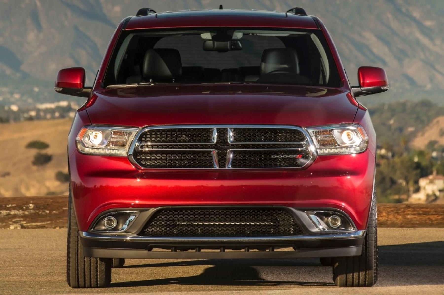 2014 Burgundy /Tan Dodge Durango Limited AWD (1C4RDJDGXEC) with an 3.6L V6 DOHC 24V engine, 8-Speed Automatic transmission, located at 3160 South Valley View Blvd, Las Vegas, NV, 89146, (888) 750-6845, 36.132458, -115.190247 - Thanks to its welcoming interior and excellent highway manners, the 2014 Dodge Durango is a great choice for a seven-passenger SUV. vehicle overview The 2014 Dodge Durango is one of our favorite options for a six- or seven-passenger SUV. The current generation not only has the roomy seating and - Photo #6
